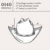 Mezcal 6X Cowboy Hat - Image 8