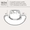 Drifter 4X Cowboy Hat - Image 7