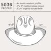Silver Mine 4X Cowboy Hat - Image 7